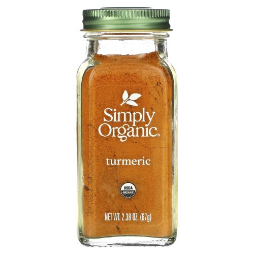 Simply Organic, Куркума, 2,38 унции (67 г)