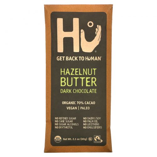 Hu, Hazlenut Butter, Dark Chocolate, 2.1 oz (60 g)