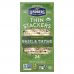 Lundberg, Organic Thin Stackers, Puffed Grain Cakes, Basil & Thyme, Lightly Salted, 24 Rice Cakes, 6 oz (168 g)