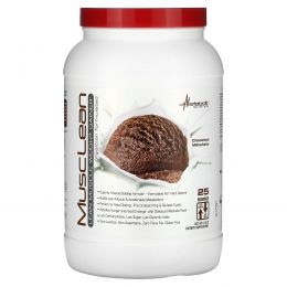 Metabolic Nutrition, MuscLean, средство для набора мышечной массы, шоколадный молочный коктейль, 2,5 фунта