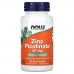 Now Foods, Цинк пиколинат (Zinc Picolinate), 50 мг, 120 капсул