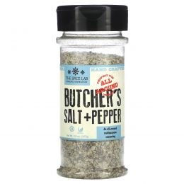 The Spice Lab, Butcher's Cut Salt & Pepper, 5.9 oz (167 g)