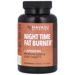 Havasu Nutrition, сжигатель жира в ночное время, 120 капсул