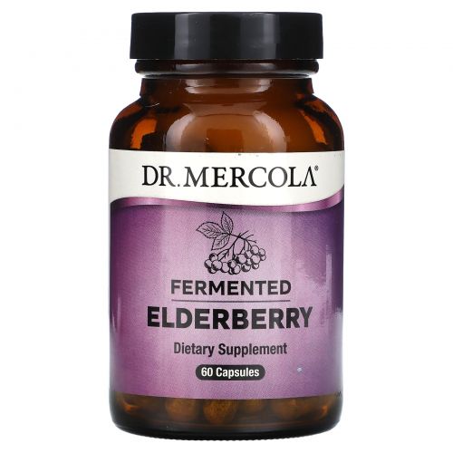 Dr. Mercola, Organic Fermented Elderberry, 60 Tablets