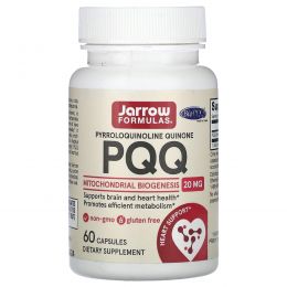 Jarrow Formulas, PQQ (пирролохинолинхинон хинона), 20 мг, 60 капсул