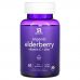 Sports Research, Organic Elderberry, Vitamin C + Zinc, Natural Berry Flavors, 60 Gummies