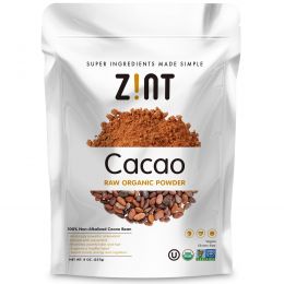Z!NT, Cacao Raw Organic Powder, 8 oz (227 g)