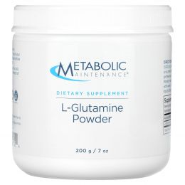 Metabolic Maintenance, L-глютамин в виде порошка, 200 г (7 унций)