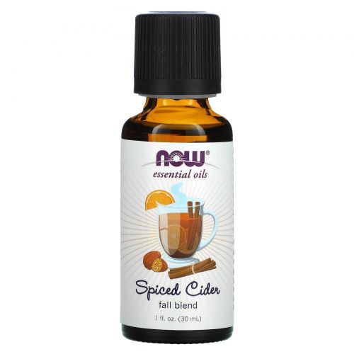 Now Foods, Essential Oils, Spiced Cider, 1 fl oz (30 ml)