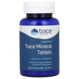 Trace Minerals ®, ConcenTrace, таблетки с микроэлементами, 90 шт.