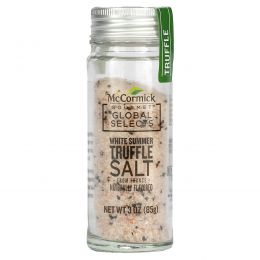 McCormick Gourmet Global Selects, White Summer Truffle Salt From France, Naturally Flavored, 3 oz (85 g)