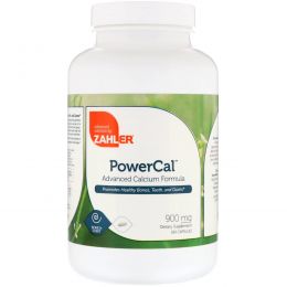 Zahler, PowerCal, передовая формула кальция, 900 мг, 180 капсул