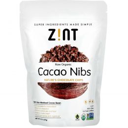 Zint, Raw Organic Cacao Nibs, 8 oz (227 g)