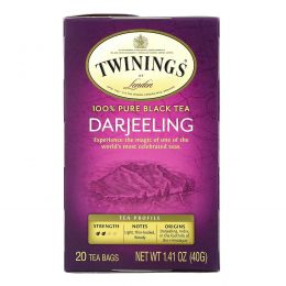 Twinings, Origins, чай дарджилинг, 20 чайных пакетиков, 1,41 унции (40 г)