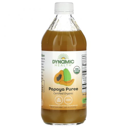 Dynamic Health, пюре из папайи, 473 мл (16 жидк. унций)