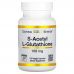 California Gold Nutrition, S-ацетил-L-глутатион, 100 мг, 120 растительных капсул