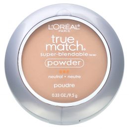 L'Oréal, True Match, суперсмываемая пудра, N5 бежевый, 9,5 г (0,33 унции)