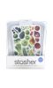 Stasher, Reusable Silicone Food Bag, Half Gallon Bag, Clear, 64.2 fl oz (1.92 l)