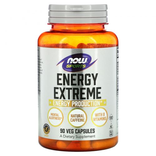 Now Foods, Sports Energy Extreme, 90 Caps