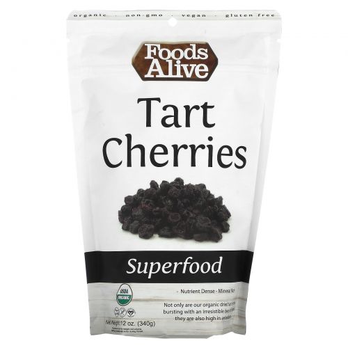 Foods Alive, Superfood, вишня, 340 г (12 унций)