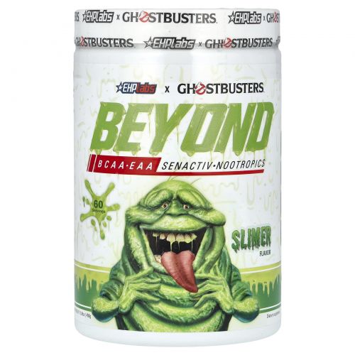 EHPlabs, Ghostbuster, Beyond, BCAA и EAA, со вкусом слизи, 450 г (15,86 унции)