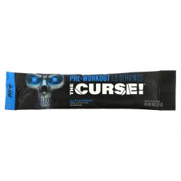 JNX Sports, The Curse, перед тренировкой, голубая малина, 1 шт., 8 г (0,28 унции)