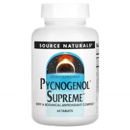 Source Naturals, Pycnogenol Supreme, 60 таблеток