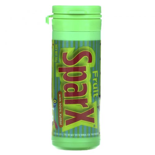 Xlear, Fruit SparX со 100% ксилитом, фрукты, 30 г