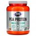 Now Foods, Гороховый протеин для спортсменов, порошок, ваниль-тоффи, 2 фунта (907 г)