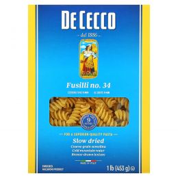 De Cecco, Fusilli No. 34, 1 lb (453 g)