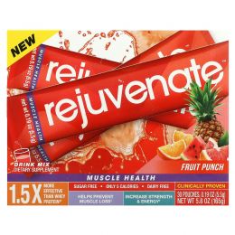 Rejuvenate, Clinically Proven Muscle Health, Fruit Punch, 30 Pouches,  0.19 oz (5.5 g) Each