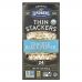 Lundberg, Organic Thin Stackers, Puffed Grain Cakes, Cracked Black Pepper, Lightly Salted, 24 Rice Cakes, 6 oz (168 g)