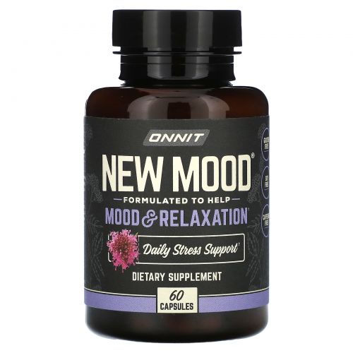 Onnit, New Mood, Mood & Relaxation, 60 капсул