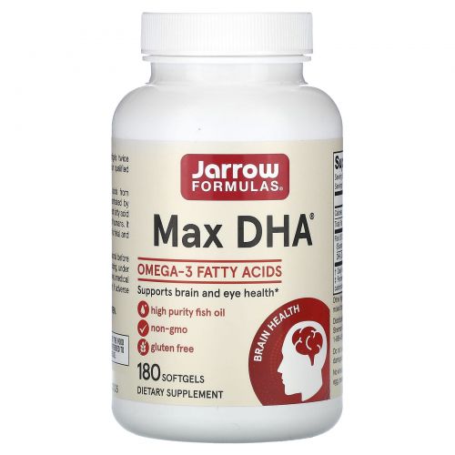 Jarrow Formulas, Max ДГК, 180 капсул