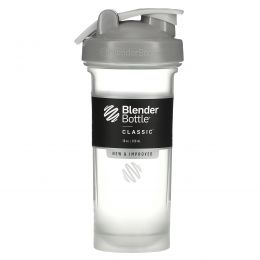 Blender Bottle, Classic With Loop, Pebble Grey, 28 oz (828 ml)