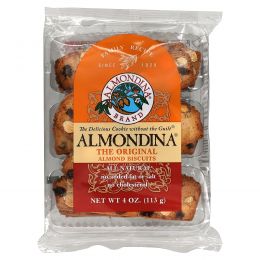 Almondina, Оригинальное миндальное печенье , 4 унции (113 г.)