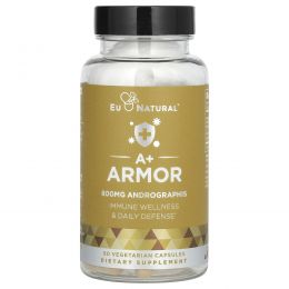 Eu Natural, Armor 2, чистый андрографис, 60 вегетарианских капсул