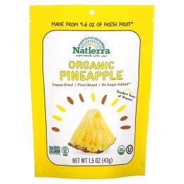 Natierra Nature's All , Органический ананас, 1,5 унции (42,5 г)