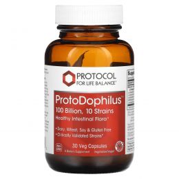 Protocol for Life Balance, ProtoDophilus, 100 млрд, 310 растительных капсул