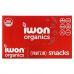 IWON Organics, Organics Protein Puffs, сыр чеддер, 8 пакетиков по 42 г (1,5 унции)