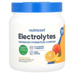 Nutricost, электролиты, апельсин и манго, 684 г (24,4 унции)