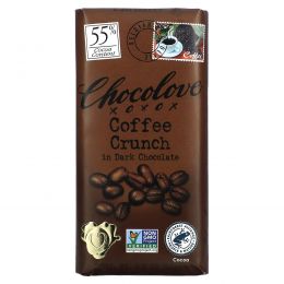 Chocolove, Кофейная крошка в темном шоколаде, 3,2 унции (90 г)