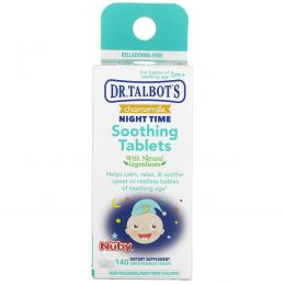 Dr. Talbot's, Chamomile Night Time Soothing Tablets, 3 m+, 140 Tablets