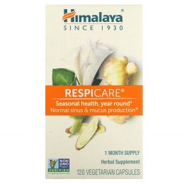 Himalaya, RespiCare, 120 вегетарианских капсул