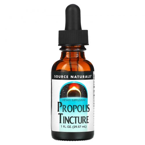 Source Naturals, Настойка прополиса, 1 жидкая унция (29,57 мл)