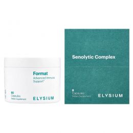 Elysium, Format Advanced Immune Support and Senolytic Complex, 68 капсул