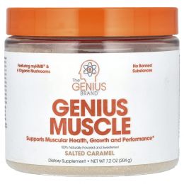 The Genius Brand, Genius Muscle, клубнично-ванильный крем, 214 г (7,55 унции)