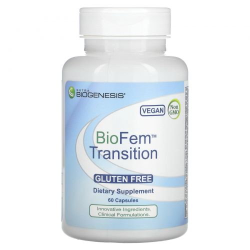 Nutra BioGenesis, BioFem Transition, 60 капсул