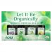 Now Foods, Let It Be Organically, Organic Essential Oils Kit, 4 Bottles, 1/3 fl oz (10 ml) Each