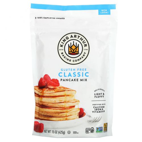 King Arthur Flour, безглютеновая блинная смесь, 425 г (15 унций)